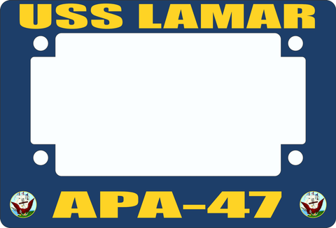USS Lamar APA-47 Motorcycle Frame