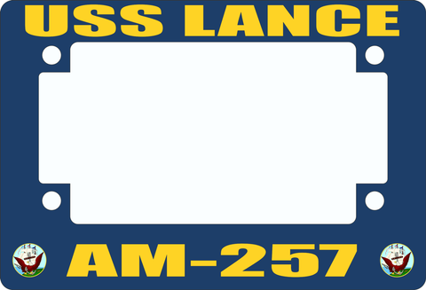 USS Lance AM-257 Motorcycle Frame
