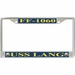 USS Lang FF-1060 License Plate Frame