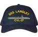 USS Langley CVL-27 U.S. Made Cap