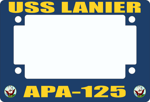 USS Lanier APA-125 Motorcycle Frame