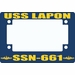 USS Lapon SSN-661 Motorcycle Frame
