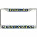 USS Lassen DDG-82 License Plate Frame