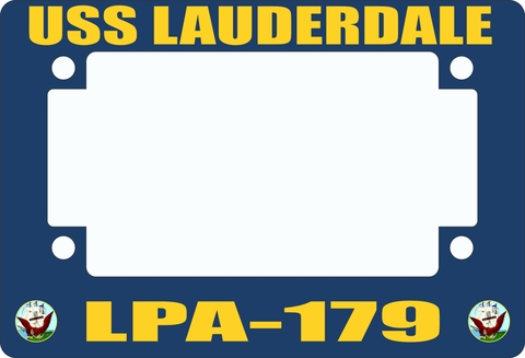 USS Lauderdale LPA-179 Motorcycle Frame