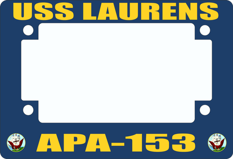 USS Laurens APA-153 Motorcycle Frame