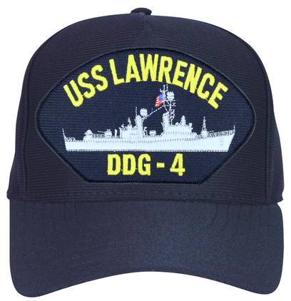 USS Lawrence DDG-4 Ball Cap Hat