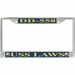 USS Laws DD-558 License Plate Frame