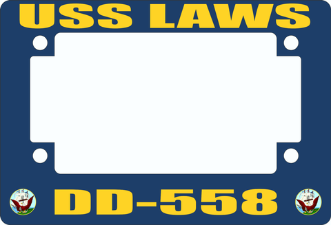USS Laws DD-558 Motorcycle Frame