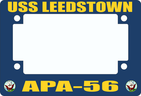 USS Leedstown APA-56 Motorcycle Frame