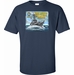 USS Lenah Sutcliffe Higbee DDG-123 Printed Art T-Shirt