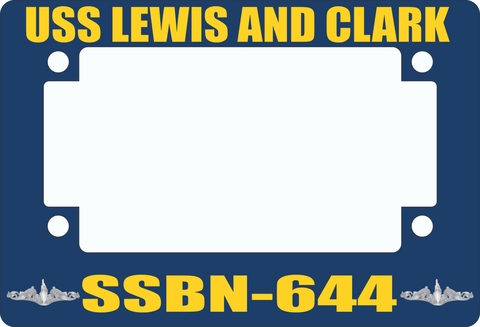 USS Lewis and Clark SSBN-644 Motorcycle Frame