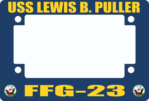 USS Lewis B. Puller FFG-23 Motorcycle Frame