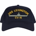 USS Lexington CV-16 Embroidered Cap