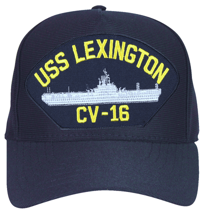 USS Lexington CV-16 Ships Ball Cap