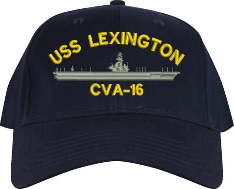 USS Lexington CVA-16 Imported Cap