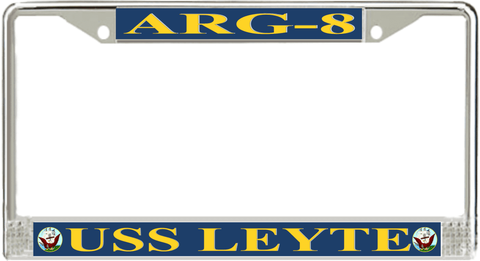 USS Leyte ARG-8 License Plate Frame