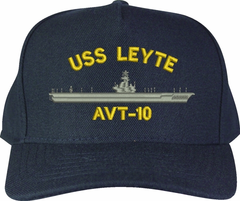 USS Leyte AVT-10 U.S. Made Cap