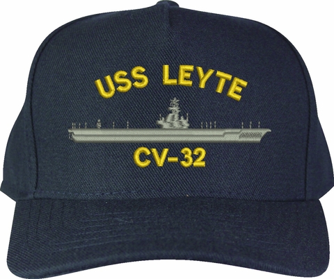 USS Leyte CV-32 U.S. Made Cap