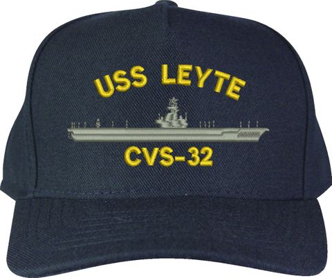 USS Leyte CVS-32 U.S. Made Cap