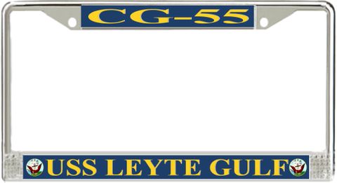 USS Leyte Gulf CG-55 License Plate Frame