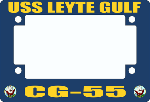 USS Leyte Gulf CG-55 Motorcycle Frame