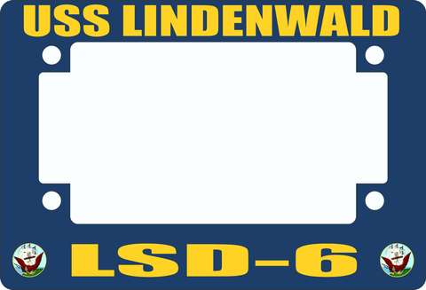 USS Lindenwald LSD-6 Motorcycle Frame