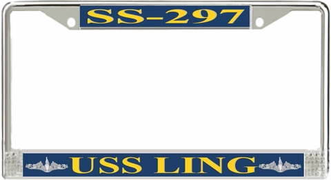 USS Ling SS-297 License Plate Frame