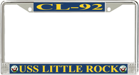USS Little Rock CL-92 License Plate Frame