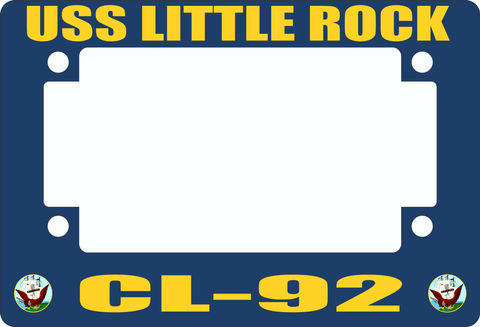 USS Little Rock CL-92 Motorcycle Frame