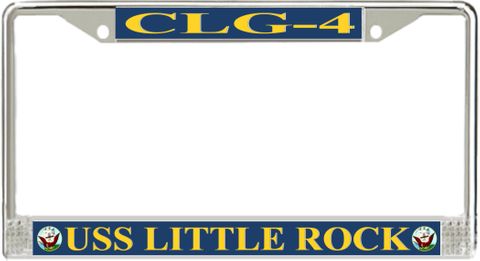 USS Little Rock CLG-4 License Plate Frame