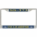 USS Lizardfish SS-373 License Plate Frame