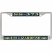 USS Lizardfish SS-373 License Plate Frame