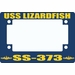 USS Lizardfish SS-373 Motorcycle Frame