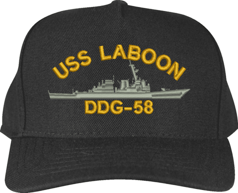 USS Laboon DDG-58 Custom Embroidered Cap