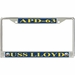 USS Lloyd APD-63 License Plate Frame