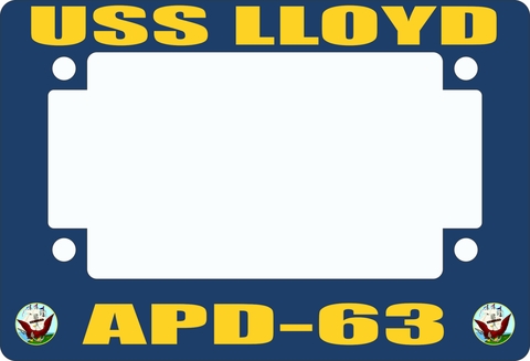 USS Lloyd APD-63 Motorcycle Frame