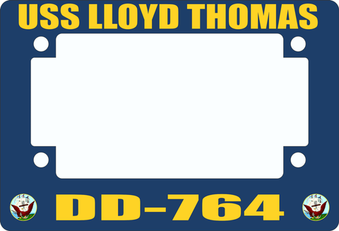 USS Lloyd Thomas DD-764 Motorcycle Frame