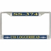 USS Loggerhead SS-374 License Plate Frame