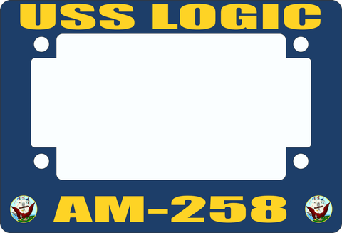 USS Logic AM-258 Motorcycle Frame
