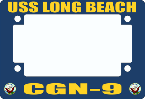 USS Long Beach CGN-9 Motorcycle Frame