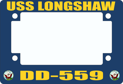 USS Longshaw DD-559 Motorcycle Frame