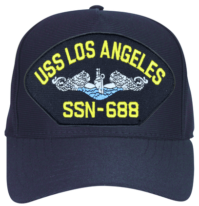 USS Los Angeles SSN-688 Blue Water ( Silver Dolphins ) Submarine Enlisted Cap
