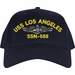 USS Los Angeles SSN-688 Custom Embroidered Cap