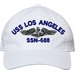 USS Los Angeles SSN-688 with Dolphins Unstructured Dad Cap