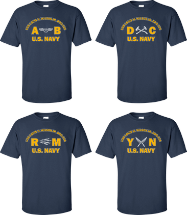 USS LOUIS H. WILSON JR. DDG-126 Rates Apparel
