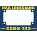 USS Louisiana SSBN-743 Motorcycle Frame