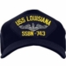 USS Louisiana SSBN-743 ( Silver Dolphins ) Submarine Enlisted Cap