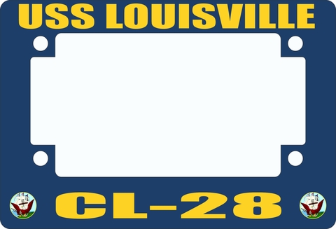 USS Louisville CL-28 Motorcycle Frame