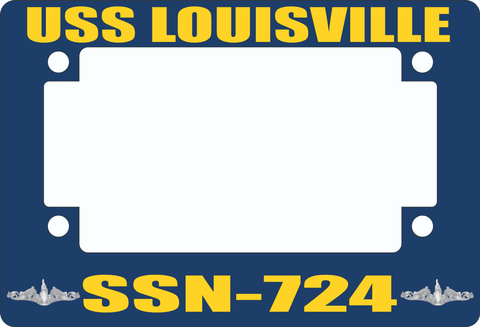 USS Louisville SSN-724 Motorcycle Frame