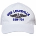 USS Louisville SSN-724 with Dolphins Unstructured Dad Cap